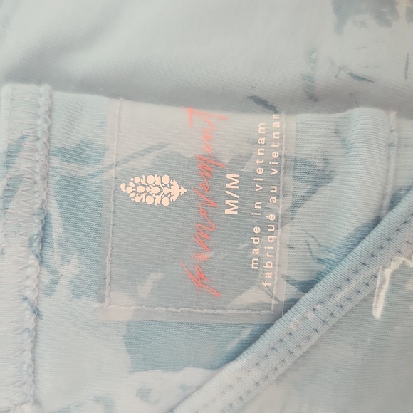 OFFERS New Free People FP Movement Hot Shot Onesie Blue Sage M Pool Sky Jumpsuit - Picture 12 of 16